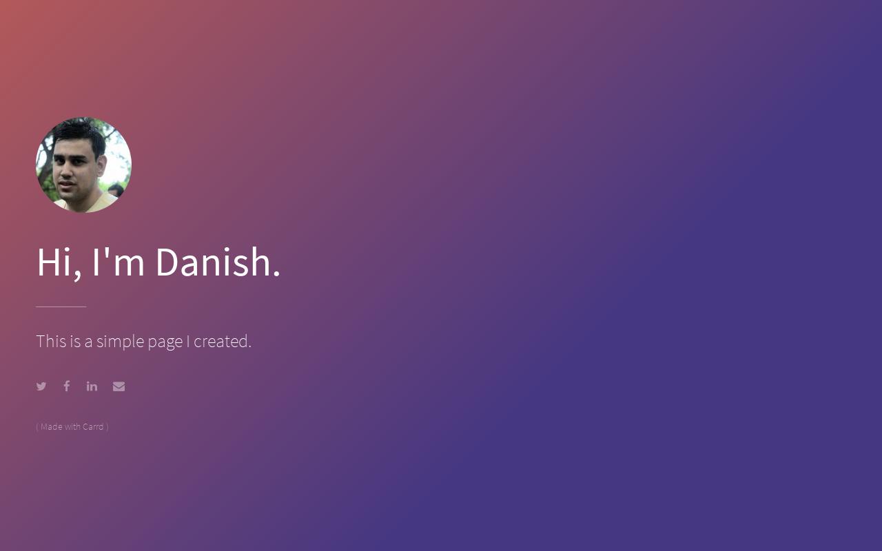 Danish Sahni